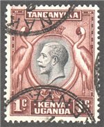 Kenya, Uganda and Tanganyika Scott 46 Used